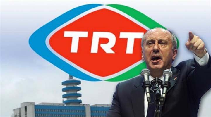 İnce tweet attı, TRT'nin telefonları kitlendi