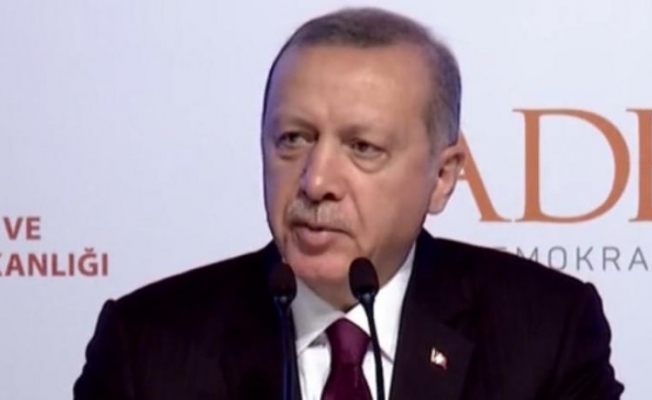Erdoğan: Bizim kültür köklerimizde cinsiyet ayrımcılığı yok