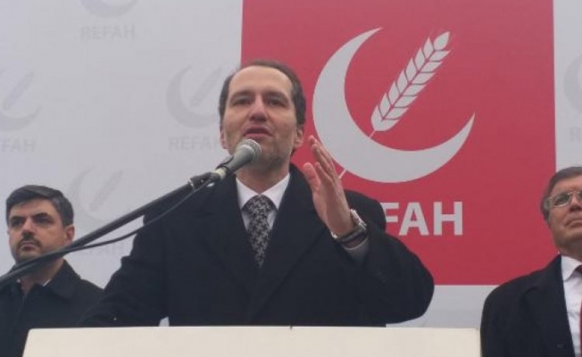 Yeniden Refah'tan ilk miting