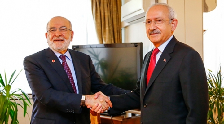 Kılıçdaroğlu- Karamollaoğlu görüşmesi başladı