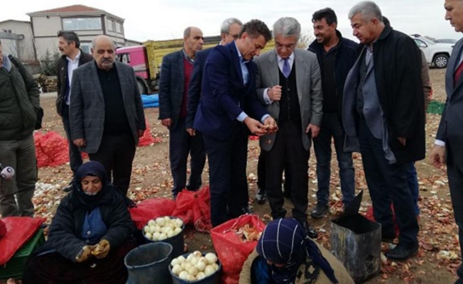 CHP'li heyetten Polatlı çıkarması: Stokçuluk yok!