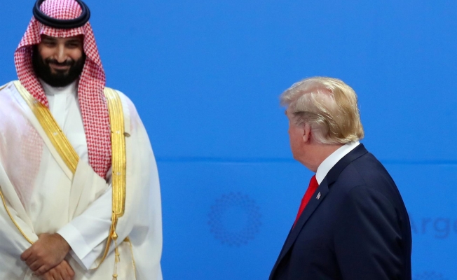 Trump ile Prens Selman görüştü!