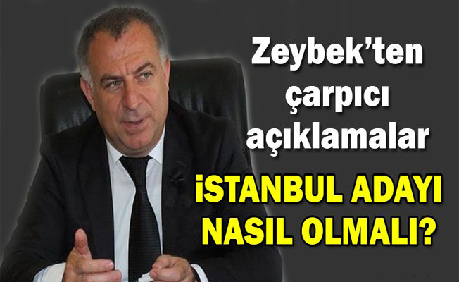 CHP'nin İstanbul adayını tarif etti