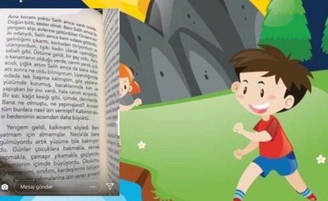 Çocuk kitabında skandal ifadeler