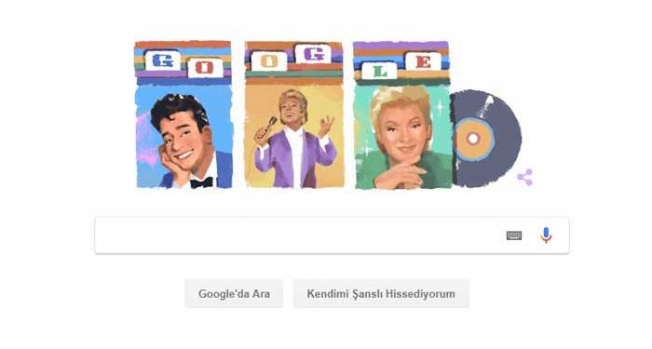 Google'dan Zeki Müren için özel doodle
