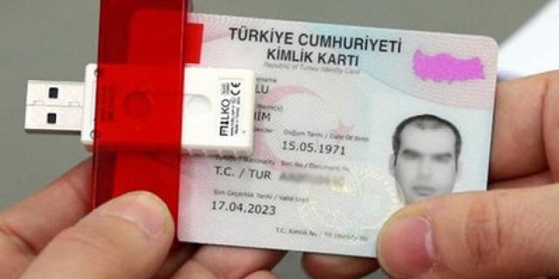 Noterlere kimlik okuma aparatı