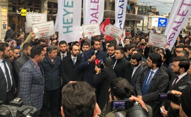 Saadet Partisi yürüyüşüne polis engeli