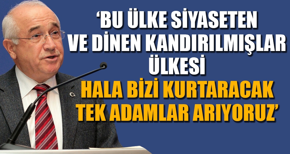 Cemil Çiçek'ten flaş açıklama