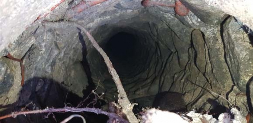 İzmir'de yol temizleme çalışması sırasında bulundu