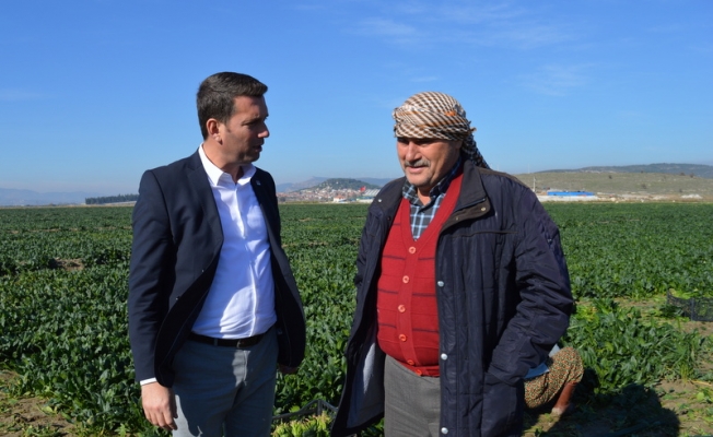 Türkmentepe çiftçilerin sorunlarını dinledi