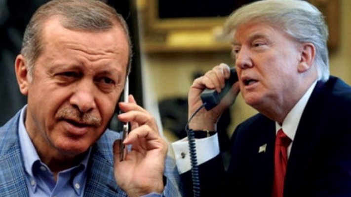 Erdoğan ve Trump görüştü
