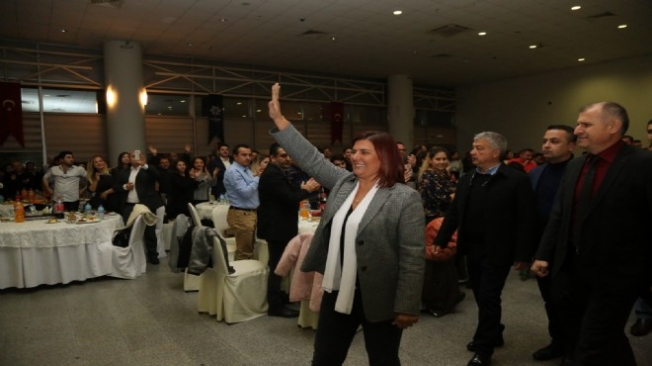 Başkan Çerçioğlu'yla personeli yemekte buluştu