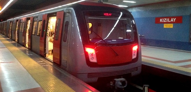 Ankara metrosunda korkutan olay! Seferler durduruldu