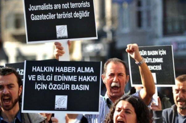 Sınır Tanımayan Gazeteciler Örgütü açıkladı: Türkiye 3. sırada