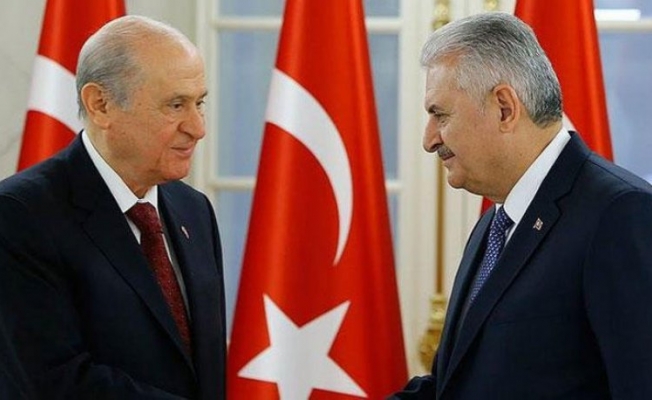 Yıldırım- Bahçeli arasında sürpriz görüşme