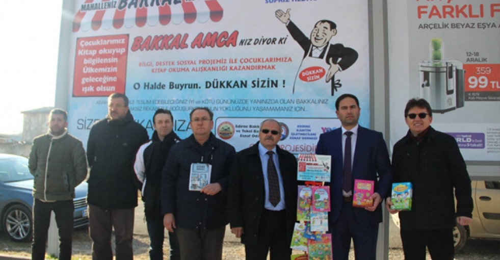 Bakkallara okuma standları kurulacak