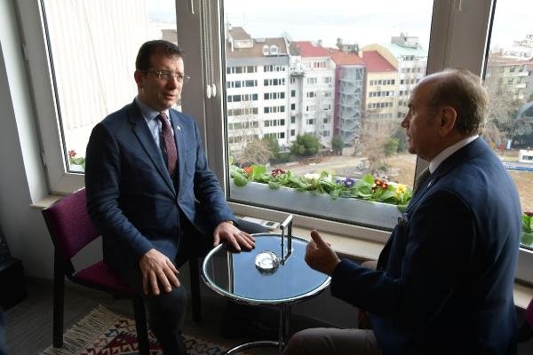 Ekrem İmamoğlu eski başkan Kadir Topbaş'la görüştü