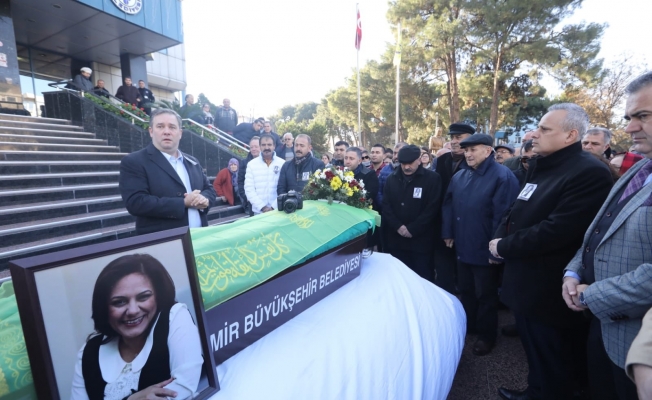 İzmir'de Arzu Turan için son görev
