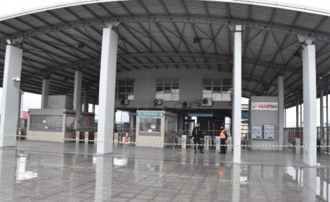 Metro işçilerinden İZBAN işçilerine destek