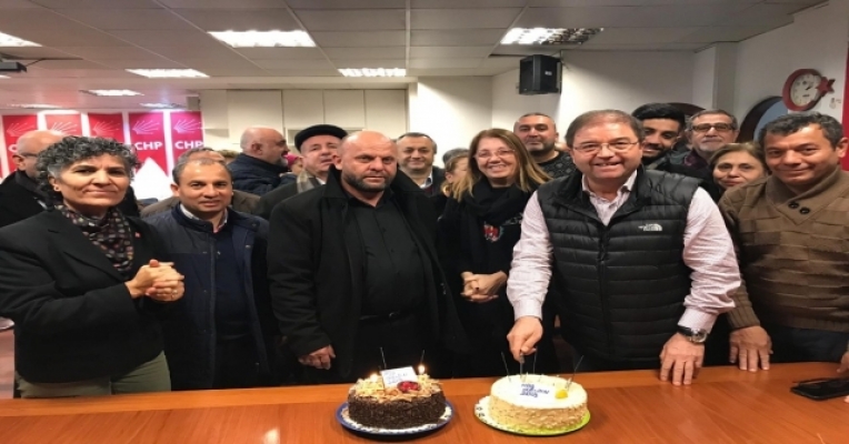 Başkan Kılıç'tan CHP İlçe Örgütüne Yeni Yıl Ziyareti