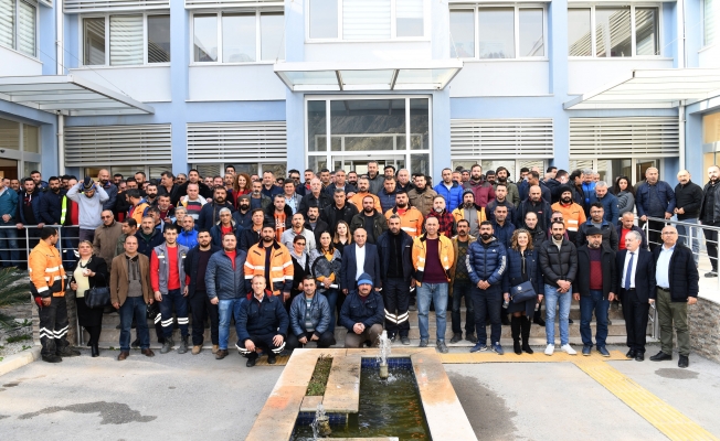 Çiğli Belediyesi’nde yeni yıl kutlaması