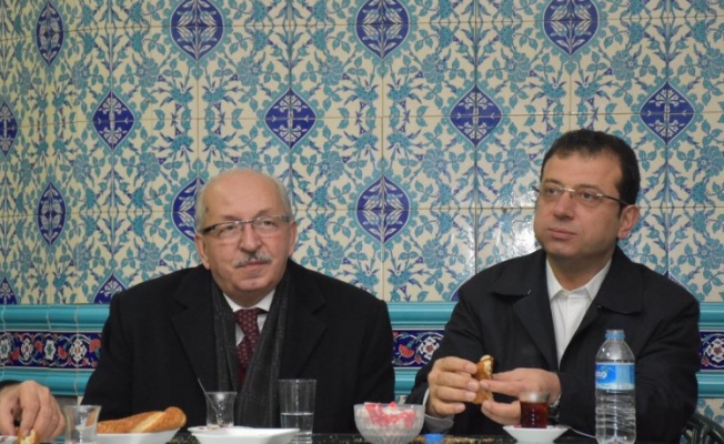Kadir Albayrak ve Ekrem İmamoğlu kahvaltıda bir araya geldi