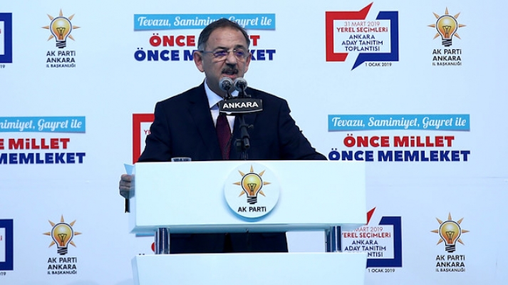 Özhaseki Ankara için 111 projeyi açıklıyor