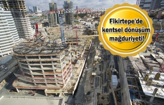 Fikirtepe mağdurlarından, “Leke’ye bir çivide sen çak” eylemi