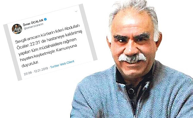 'Amcam Abdullah Öcalan öldü' mesajı gündeme oturdu