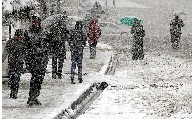 Meteoroloji'den kar sürgünü uyarısı