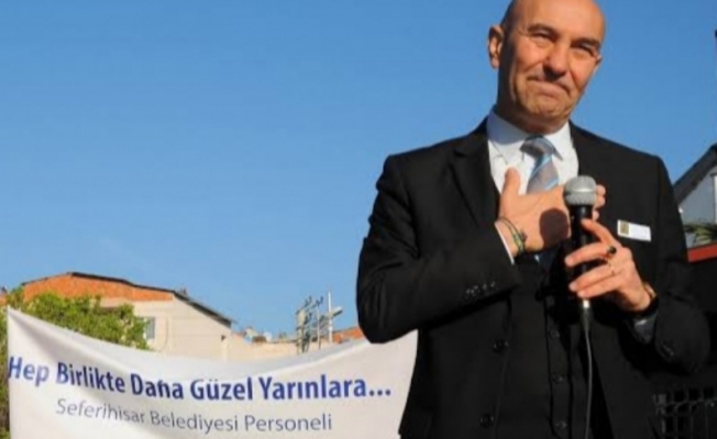 Tunç Soyer'e coşkulu karşılama