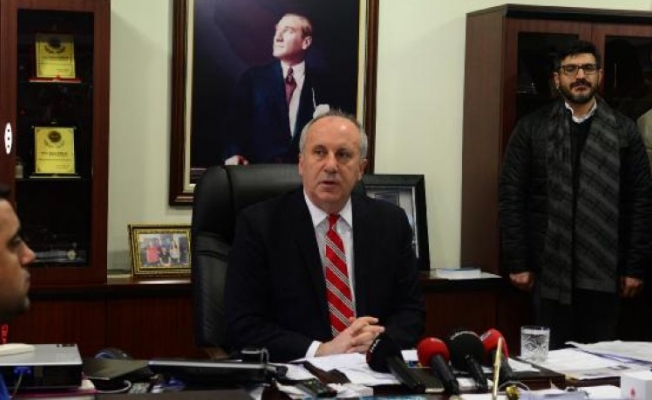 İnce: Yerel seçime beka sorunu demek zeka sorunudur