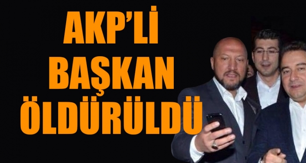 AKP'li başkan silahlı saldırıda yaşamını yitirdi