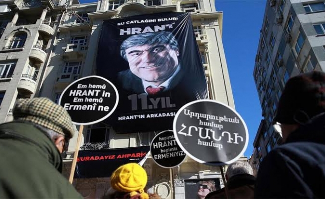 Hrant Dink vurulduğu yerde anılıyor