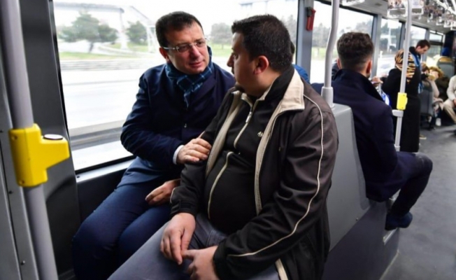 İmamoğlu, 'ikinci metrobüs' projesini açıkladı