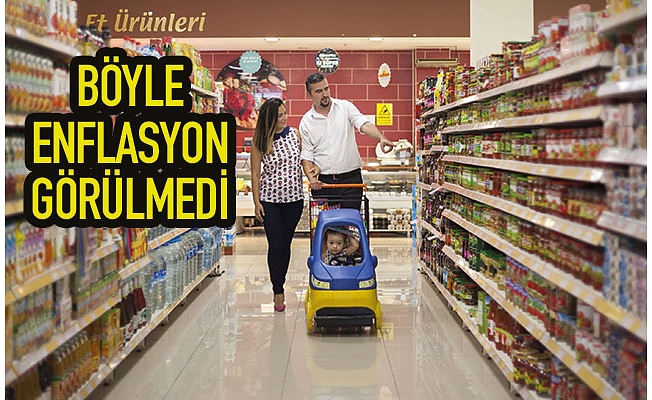 Erdoğan hesap soracaktı ama... Marketlerde yıllık enflasyon yüzde 70!