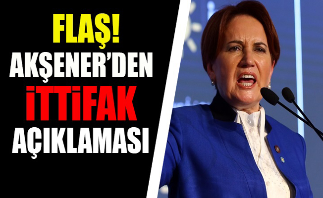 Akşener'den İzmir açıklaması