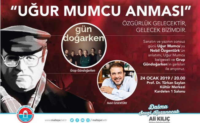 Uğur Mumcu Maltepe’de anılacak