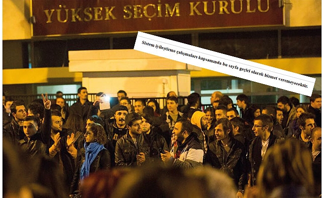YSK'da şüphelendiren çalışma!