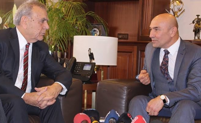 Soyer'den Kocaoğlu'na ziyaret: Sizsiz bu iş olmaz