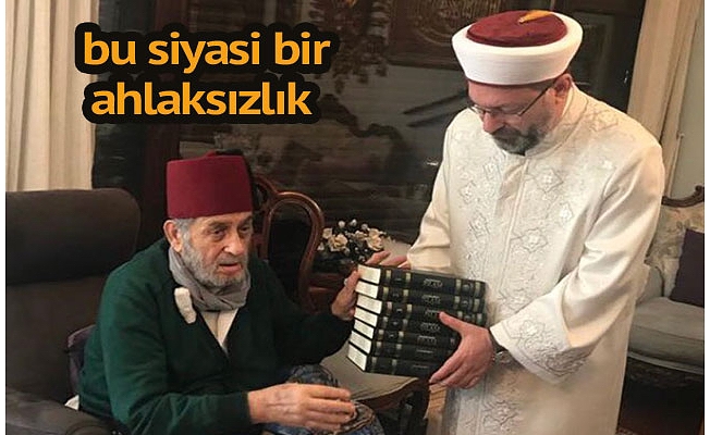 'Camileri siyasi parti karargâhı yaptınız, Türkiye'nin bir Diyanet İşleri Başkanı olsaydı...'