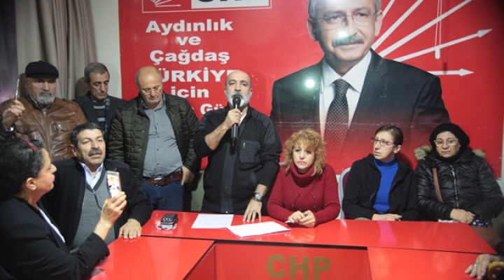 Narlıdere CHP'de 'Aday geri çekilsin' protestosu