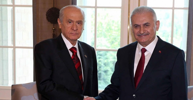 Yıldırım - Bahçeli görüşmesi sona erdi
