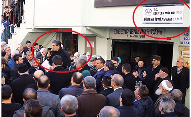 Bu kez İstanbul'da... Camiler AKP'nin miting yeri oldu