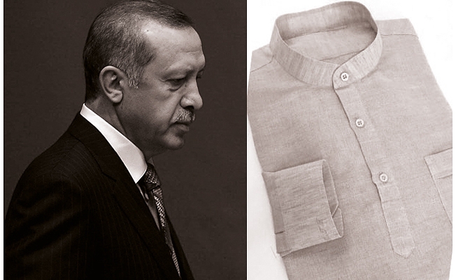 Erdoğan'a kenevirden gömlek