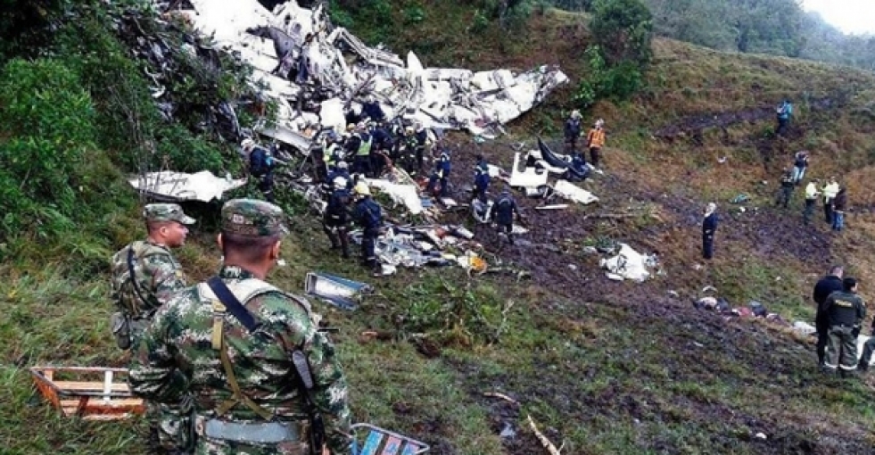 Chapecoense takımını taşıyan uçağın düşüş nedeni belli oldu