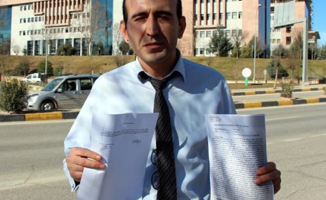 Görme engelli memura 'küpe' baskısı 