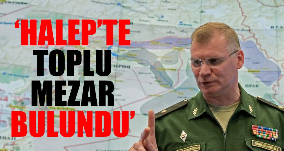 Flaş iddia: Halep'te toplu mezar bulundu