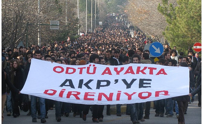 ODTÜ'ye Erdoğan ablukası: Okulu 'içerden' kapattılar!