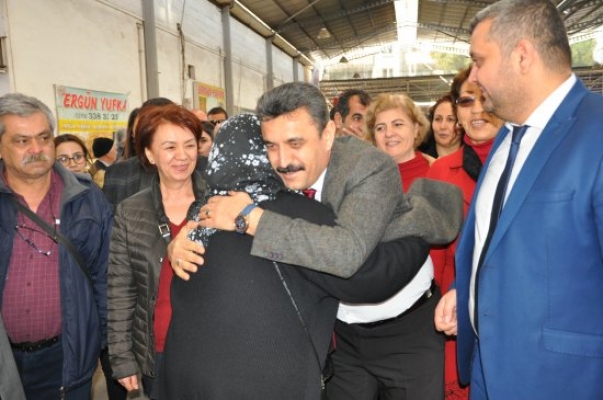 CHP'li Kırgöz Dikili'de seçim çalışmalarına başladı!